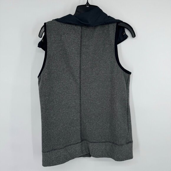 Under Armour ColdGear Sleeveless  Vest fleece womens size M Gray pockets - Picture 7 of 10
